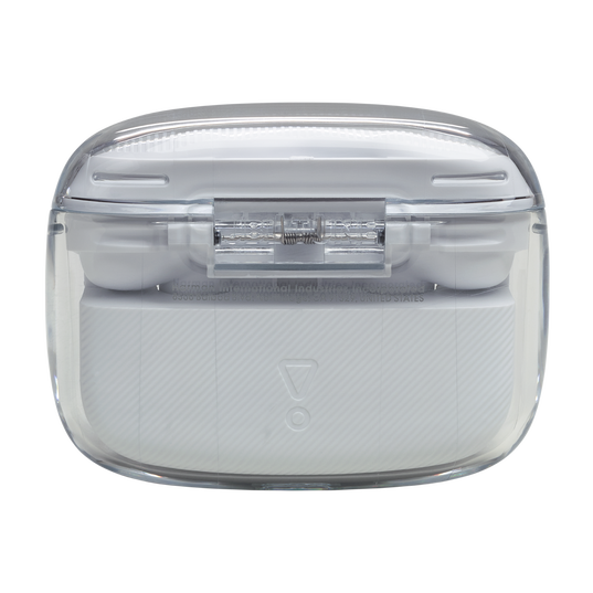 JBL Tune Beam Ghost Edition - White Ghost - True wireless Noise Cancelling earbuds - Detailshot 3